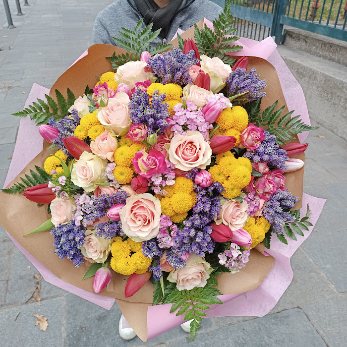 Bouquet fiori colorati